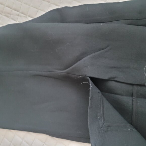 NWT AXEL ARIGATO Arch Twill Slit Trouser Black Women's Size 8 - Picture 3 of 7